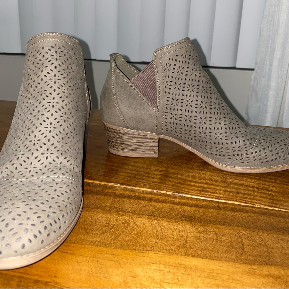 Light Brown Booties - Picture 2 of 5